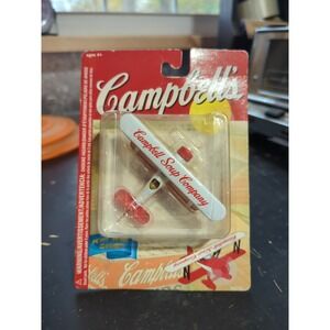 Campbell's Soup Company 1931 Stearman Bi-Plane - 1:54 Scale Diecast Gearbox